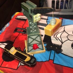 Older set cranky bulstrode cargo Thomas wooden